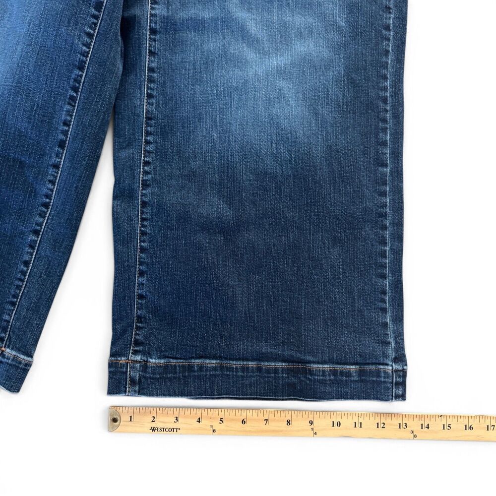 Torrid Women's Jeans High Rise Wide Leg Ankle Crop Vintage Stretch Size 16 - Picture 6 of 6